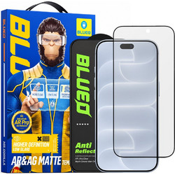 Blueo Ματ Αντιθαμβωτικό Γυαλί HD για iPhone 18 Pro, Μαύρο