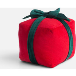 Nef-Nef Homeware Διακοσμητικό-Στοπ Πόρτας Gift 22x22x22 Κόκκινο