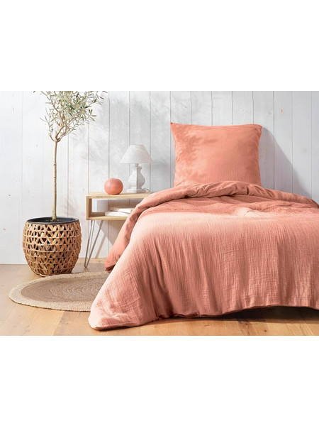 Σετ παπλωματοθήκη-μαξιλαροθήκη Angelia Douceur d'interieur - 140x200cm - 2 τμχ