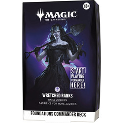 Magic: The Gathering - Foundations Commander Deck - Wretched Ranks