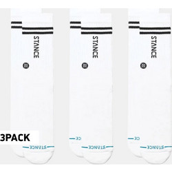Stance Core Ανδρικές Κάλτσες Ψηλές Λευκές 3Pack A556D25COR-WHT