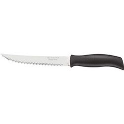 ΜΑΧΑΙΡΙ με ΠΡΙΟΝΙ 12,7cm PLENUS-BLACK 23434/405 - TRAMONTINA 6τμχ