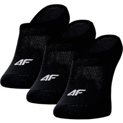 4F Ανδρικές Κάλτσες Μαύρες 3Pack 4FWMM00USOCM732-20S