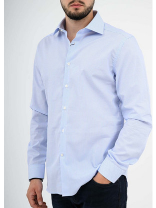 CC CORNELIANI SHIRT 28PX45-2A61409-011 LightBlue