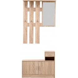 Έπιπλο Υποδοχής Zeriac 90x24x190