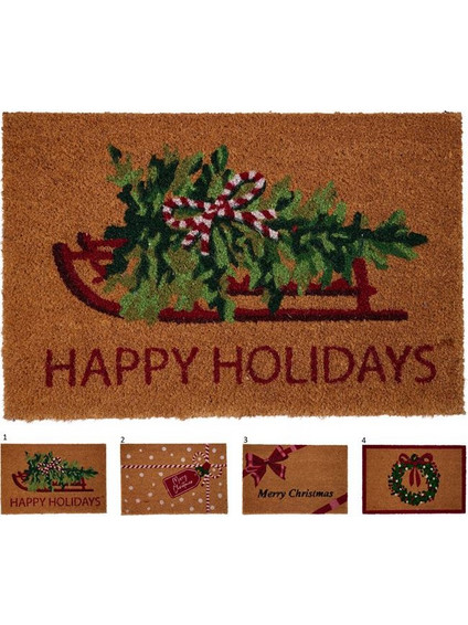 ΧΑΛΑΚΙ ΠΟΡΤΑΣ ΠΛΑΣΤΙΚΟ XMAS 60x40cm ASSORTED
