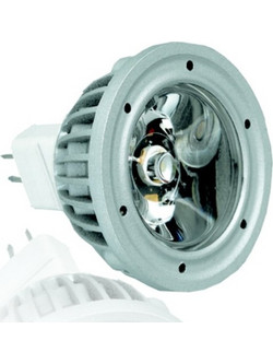8081 | POWERled ΛΑΜΠΑ GU5,3|12V| 1 led: 1,3W-Νέτο τιμή
