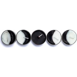 Waxing Moon Tea Lights Set of 5 - Κεριά Σεληνιακών Φάσεων