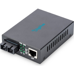 DIGITUS Medienkonverter Fast Ethernet RJ45/SC Multimode