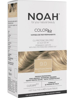 Noah Permanent Hair Colour 9.0 Hair Colour Very Light Blond 140ml