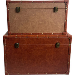 BRYST ΜΠΑΟΥΛΟ SET 2ΤΜΧ COGNAC PURO 64/56x40/34xH40/32cm