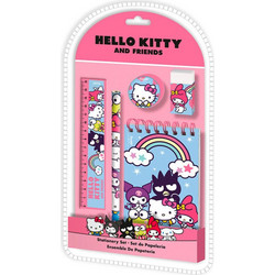Hello Kitty Σετ Σχολικών Ειδών 5 τεμ