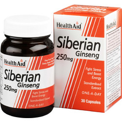 Health Aid Siberian Ginseng 250mg 30 Κάψουλες
