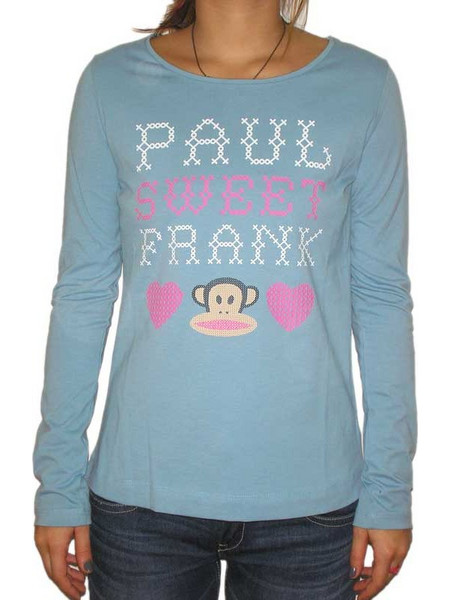 Paul Frank γυναικεία μακρυμάνικη μπλούζα Julius γαλάζια 63003-lbl