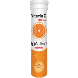 IgActive Vitamin C 1000mg 20 Αναβράζοντα Δισκία