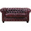 Woodwell Διθέσιος Καναπές Δερμάτινος Μπορντό 160x92cm 9574 Ε9574,24