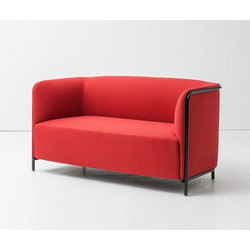 Gaber place cod.281. Καναπές διθέσιος 150χ77 cm Ιδανικος για γραφεία , ιατρεία (δυνατότητα επιλογής δερματίνη ,ύφασμα)