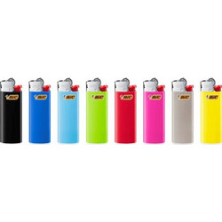 Bic Αναπτήρας Υγραερίου Mini-j25 (Διάφορα Χρώματα)-1τμχ