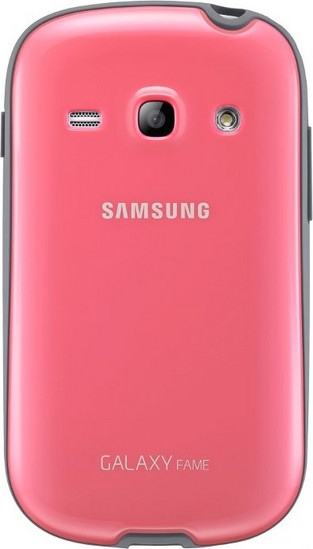 Θήκη Samsung Samsung Protective Cover+ Pink (Galaxy Fame)