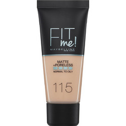 Maybelline Fit Me Matte & Poreless 115 Ivory Liquid Foundation 30ml