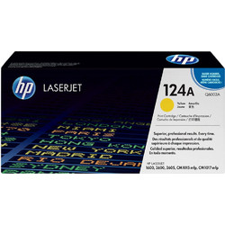 HP 124A Yellow Toner