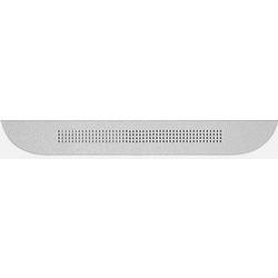 HTC One (M8) - Housing Bottom Cover Silver/White (Bulk)