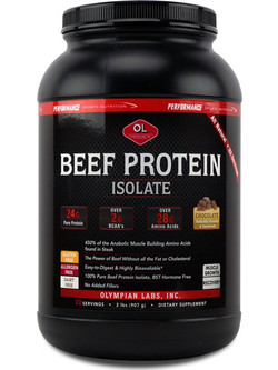 Olympian Labs Beef 98% Choco Πρωτεΐνη Γράμμωσης Χωρίς Γλουτένη 454gr