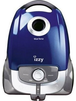 Izzy AC1108 Blue Force Ηλεκτρική Σκούπα 700W με Σακούλα 4lt
