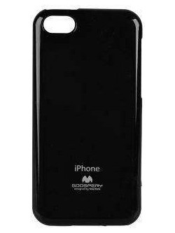 ΘΗΚΗ ΜΑΛΑΚΗ ΠΛΑΣΤΙΚΗ ΜΑΥΡΗ iPHONE 5C PLASTIC PROTECTIVE BLACK JELLY CASE SLIM GOOSPERY IP5-C-BLACK
