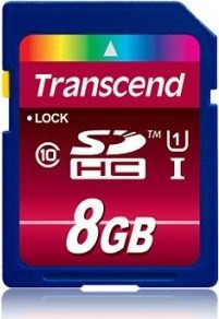 Κάρτα Μνήμης Transcend Premium 300X SDHC 8GB Class 10 UHS-I