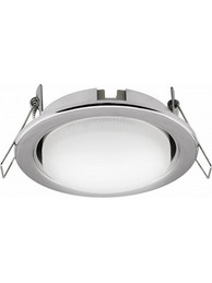 LED downlight 1W satin nickel WW warm white 3300K with transform