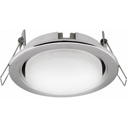 LED downlight 1W satin nickel WW warm white 3300K with transform