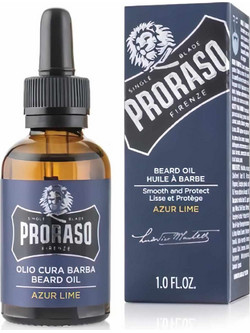 Proraso Azur Lime Λάδι για Γένια 30ml