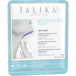 Talika Bio Enzymes Anti-Age Neck Sheet Μάσκα Προσώπου & Ντεκολτέ για Αντιγήρανση με Κολλαγόνο 12gr