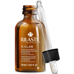 Rilastil D-Clar Depigmenting Concentrate In Drops Αντιγηραντικό Ενυδατικό Serum Προσώπου για Πανάδες 30ml