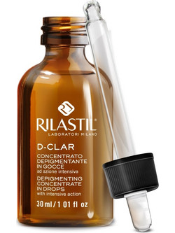 Rilastil D-Clar Depigmenting Concentrate In Drops Αντιγηραντικό Ενυδατικό Serum Προσώπου για Πανάδες 30ml