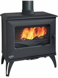 Godin Cube Ατσάλινη Ξυλόσομπα 6.5kW