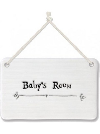 Πορσελάνινη επιγραφή - Baby's room