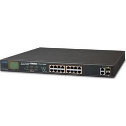 Planet FGSW-1822VHP Managed L2 Switch με 16 Θύρες Ethernet 100Mbps και 2 SFP Θύρες