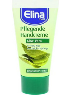 Elina Med Aloe Vera Αναπλαστική Κρέμα Χεριών 50ml