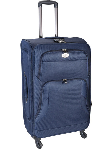 Ankor 782949 Βαλίτσα Μεσαία 70x40x30cm με 4 Ρόδες Navy Μπλε