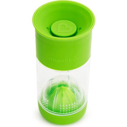 Munchkin Ποτήρι με Θήκη για Φρούτα MIRACLE FRUIT INFUSER 410ML GREEN -51783