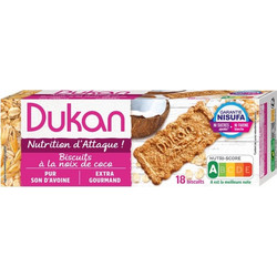 Dukan Expert, Μπισκότα Βρώμης Dukan με Γεύση Καρύδα, 225 gr
