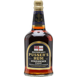 Pusser's Gunpowder Μαύρο Ρούμι 54.5% 700ml