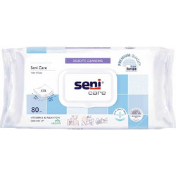 Seni Care Υγρά Μαντηλάκια Καθαρισμού 80τμχ