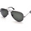 Ray-Ban RB3025 004/58 Ανδρικά Γυαλιά Ηλίου Aviator Μεταλλικά Μαύρα με Μαύρο Polarized Φακό