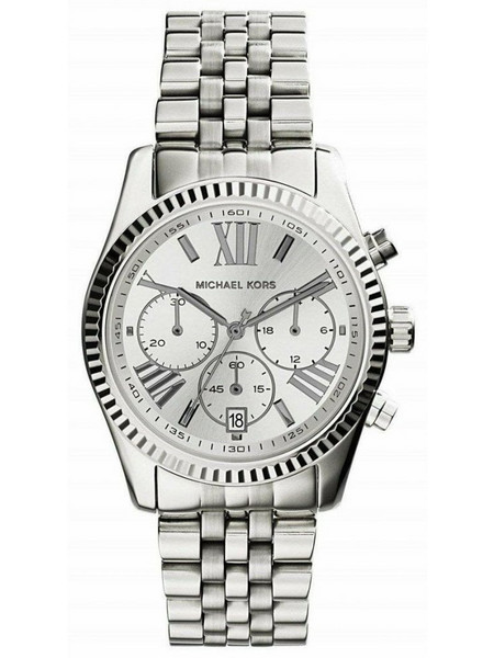 Michael Kors Γυναικείο Ρολόι Χρονογράφος με Ασημί Μεταλλικό Μπρασελέ MK5555