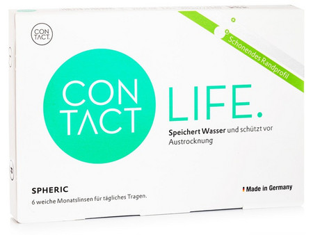 Wohlk Contact Life Toric Μηνιαίοι Φακοί Επαφής Σιλικόνης Υδρογέλης με Φίλτρο UV & Blue Blocker 6τμχ