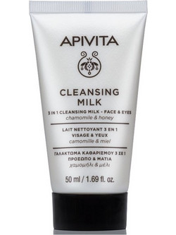 Apivita Chamomile & Honey Γαλάκτωμα Ντεμακιγιάζ 50ml