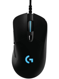Logitech G403 Hero Ενσύρματο Gaming Ποντίκι RGB 16000 DPI Black
